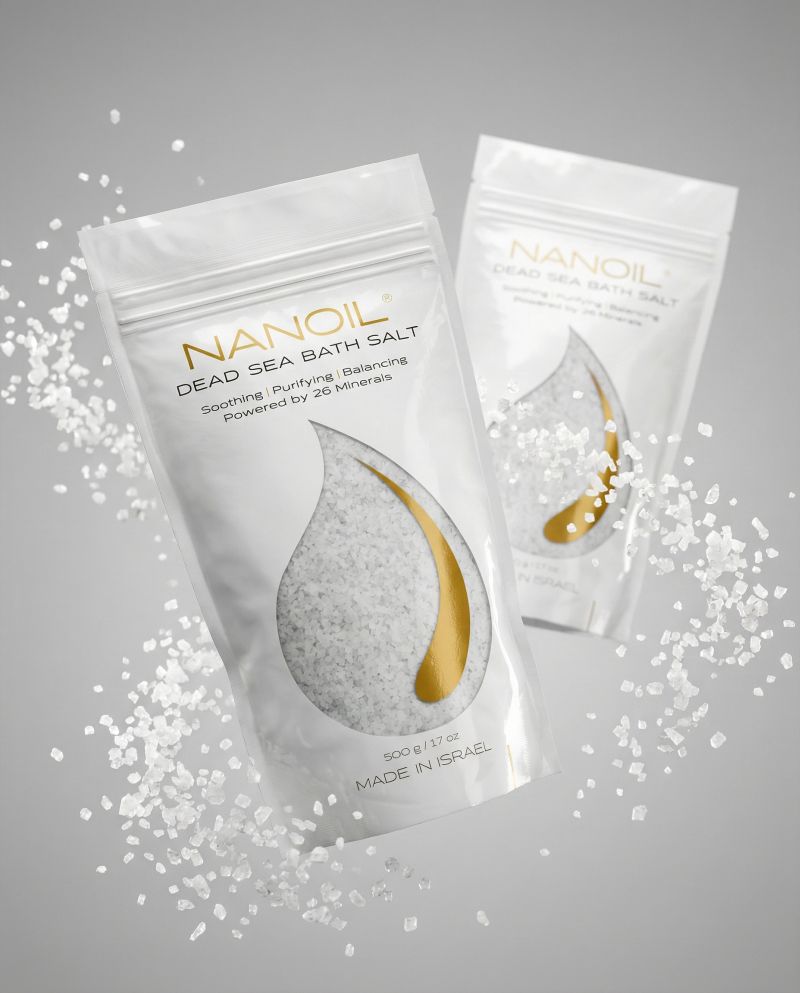 baño con sal de mar nanoil